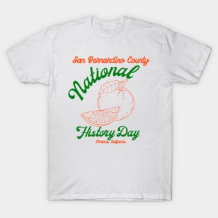 National HistorybDay San Bernardino T-Shirt